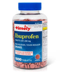 TIME-CAP LABS, INC. Timely Ibuprofen 200Mg 1000 Tablets - Compared To Advil Tablets - Pain Relief Tablets And Fever Reducer - For Headache Relief, Menstrual Pain, Tooth Aches Muscular Aches, Arthritis Pain & Body Aches