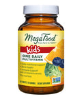 MegaFood Kids One Daily - Kids Vitamins - With Vitamin B Vitamin C Vitamin D & Zinc - Bone Health & Immune Support Supplement - Non-Gmo Vegetarian Made Without 9 Food Allergens - 60 Mini Tabs