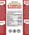 Vitamin B Complex with Vitamin C Supplement 60ct