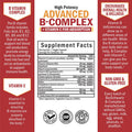 Vitamin B Complex with Vitamin C Supplement 60ct