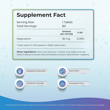 WELLNESS EXTRACT H2 Molecular Hydrogen Water Tablets With Effervescent Technology For Healthy Hydration Optimal Energy And Metabolism Support 8 Ppm. (60, Raspberry)