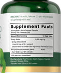 Carlyle Ginkgo Biloba Pills | 6000mg | 200 Capsules | Maximum Strength | Non-GMO Gluten Supplement