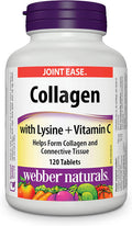 Webber Naturals Collagen Plus Lysine and Vitamin C Tablets 120Count