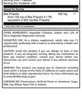Amazing Formulas Bee Propolis Supplement | 600 Mg Per Serving | 120 Capsules | Non-Gmo | Gluten Free | Made In Usa