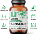 UMZU Sensolin Natural Blood Sugar Stabilizer Blood Sugar Metabolism Support Helps Regulate Blood Glucose Reduces Hangry Behavior Promotes Weight Loss with No Artificial Fillers