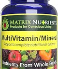 MULTIVITAMIN Mineral 100% Organic Whole Food Complete MultiVitamin Great for Daily Health Lifestyle and More Vitamin A Vitamin C Vitamin D Vitamin E and Much More Vegan Tablets (60ct)