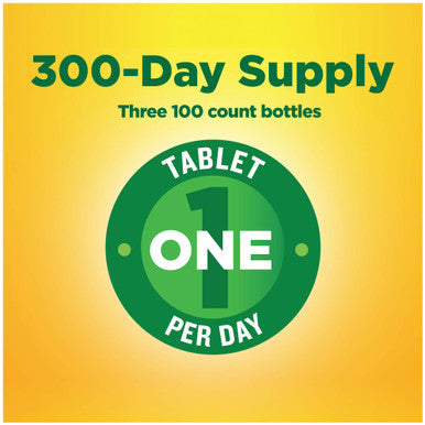 Nature Made Vitamin C 1000 Mg Tablets 100 Count To Help Support The Immune System (Pack Of 3)