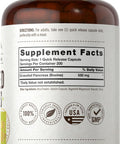 Grass Fed Beef Pancreas 550Mg | 200 Capsules | Desiccated Pasture Raised Bovine Supplement | Non-Gmo, Gluten Free | By Herbage Fa