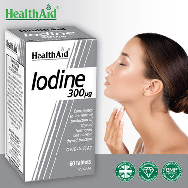 Health Aid 300Mcg Idiodine Tablets - Pack Of 60 Tablets