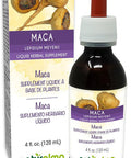 Naturalma Maca Or Peruvian Ginseng (Lepidium Meyenii Or L. Peruvianum) Root Alcohol-Free Tincture - 4 Fl Oz Liquid Extract In Drops - Herbal Supplement - Vegan