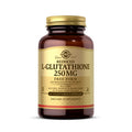 Solgar Reduced L-Glutathione 250 Mg 60 Vegetable Capsules - Antioxidant Support - Free Form Amino Acids - Non-Gmo Vegan Gluten Free Dairy Free Kosher - 60 Servings