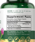 Carlyle Red Clover Capsules 1200Mg | 200 Count | Non-Gmo, Gluten Free | Red Clover Blossom Extract Supplement