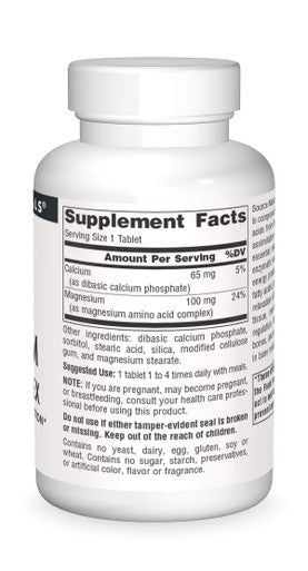 Magnesium Chelate Complex Supports Nerve & Muscle Function 100 Tablets
