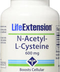 Life Extension N-Acetyl-L-Cysteine (NAC) - 60 - 600mg Veggie Caps