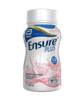 Ensure Plus Milkshake Style Nutritional Supplement Drink Flavour Contains Protein Vitamins and Minerals (24 x 200ml Bottles), Strawberry, 4800 millilitre