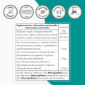 Supersmart Zinc LCarnosine 75 mg Per Day Gut Health Anti Inflammatory Supplement Help Reduce Acid Reflux NonGMO Gluten Free 120 Vegetarian Capsules