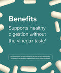 Webber Naturals Apple Cider Vinegar Pills 1500 mg per Serving High Potency 240 Capsules Natural Digestion Metabolism Weight Detox Support NonGMO Gluten Dairy Sugar
