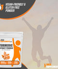 Bulksupplements.Com Turmeric Extract Powder - Curcumin Supplements 1000Mg, Turmeric Curcumin Powder, Turmeric Powder - Turmeric Root Powder, Gluten Free, 1000Mg Per Serving, 250G (8.8 Oz)