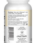 Maxi Health Eleuthero - 0.8% Eleutherosides - Stress and Energy Formula - 60 Capsules - Kosher (QSG)