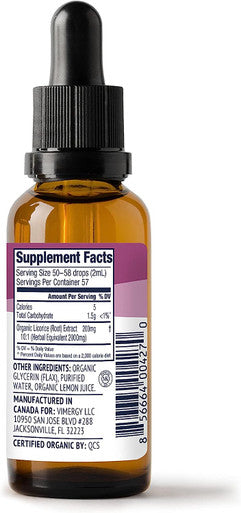 Vimergy USDA Organic Licorice Root 10:1 (115 ml)