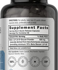Beta Glucan 1 3D | 180 Capsules | Beta 1,3, 1,6 D Glucan | Non-GMO, Gluten Free Supplement | by Horbaach
