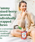 MegaFood Women'S One Daily Multivitamin Soft Chews - Multivitamin For Women With Folate Vitamin B6 Vitamin B12 Biotin Vitamin D - Mixed Berry Flavor - Vegetarian Non-Gmo - 30 Chews