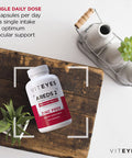 Viteyes AREDS 2 Zinc Macular Health Formula Capsules Natural Vitamin E No Zinc No Copper Eye Vitamin Smaller Capsules Vision Protection 180 Capsules