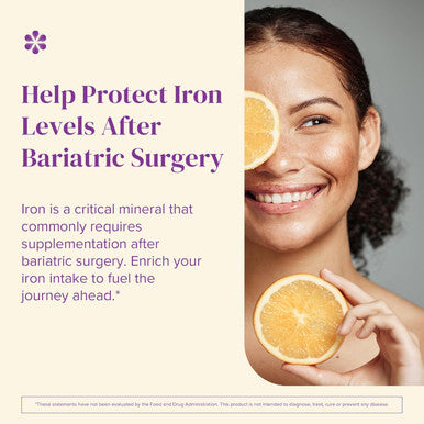 Barimelts Iron With Vitamin C 90 Fast-Dissolving Tablets 1 Month Supply Sugar Bariatric Iron Supplement For Women Natural Orange FlavorÃƒÂ¢Ã¢â€šÂ¬Ã¢â‚¬Â¹