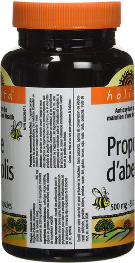 Holista Bee Propolis, Capsule 500 mg 80 Count