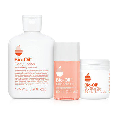 Bio-Oil Skincare Set & Skincare Body Oil Vitamin E Serum For Scars & Stretchmarks Dermatologist Recommended All Skin Types 6.7 Oz