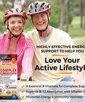 Vitamin B Complex with Vitamin C Supplement 60ct