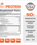 Genius Protein Powder, Chocolate - Dual Protein Blend with Improved Whey Isolate & Egg White for Lean Muscle Building for Men & Women - Grass-Fed Pre & Post Workout Meal Replacement Shake