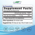 Eidon Ionic Minerals Liquid Zinc Concentrate Ionic Zinc Drops Boost Immune System Mood Relieves Stress AllNatural Vegan Gluten No Preservatives or Additive 2 Ounce Bottle