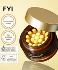 Medicube Deep Vitamin C Golden Capsule Face Moisturizer - Liposome Capsules For Wrinkles, Skin Radiance - Transparent Gel For Glow Hydration - Korean Skin Care 1.94 Oz
