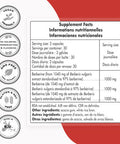 Supersmart Berberine 1000 Mg Per Day Berberis Vulgaris Extract Standardized to 97 Berberine Anti Inflammatory Antioxidant Supplement NonGMO Gluten Free 60 Vegetarian Capsules