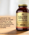Solgar Calcium Citrate With Vitamin D3-240 Tablets - Non-Gmo Gluten Free Kosher Halal - 60 Servings