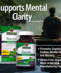 Nature'S Answer Bacopa 500mg 90-Capsules | Promotes Cognitive Function | Mental Clarity Support | Gluten- Non-GMO Vegan No Preservatives or Artificial Flavors | Single Count