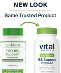 Hyperbiotics IBS Support Probiotic | Reduce Symptoms of IBS | Prolonged Relief from Bloating Gas Irregularity & Abdominal Discomfort | Shelf-Stable | Vegan | 30 Capsules