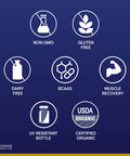 Premier Research Labs Plant Protein - Contains Organic Pea, Rice, Pumpkin Seed & Quinoa Seed Protein - Plant-Based, Vegan & Dairy