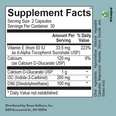 Veracity Dim Detox Supplement, Estrogen + Progesterone Supplements, Women Hormone Balance, Gluten Supplements For Skin Care, Metabolism, Immune Health, Clear Skin, Bloating, Antioxidant, 60 Caps