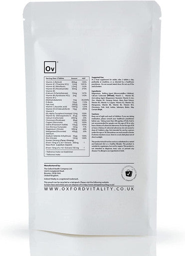 Ov Oxford Vitality Multivitamins for Men Over 50 Years (500)