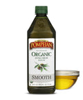 Pompeian Smooth Extra Virgin Olive Oil, Contains Polyphenols, First Cold Pressed, 48 Fl Oz