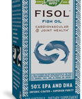 Nature's Way Fisol 50% EPA and DHA Enteric-Coated Fish Oil, No Fishy Burp-Back, 180 Softgels