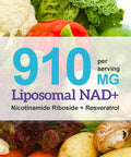 Nad+ Supplement Alternative - Liposomal Nicotinamide Riboside - Resveratrol & Quercetin - High Purity Nad Supplements For Anti-Aging, Focus, Energy 120 Capsules