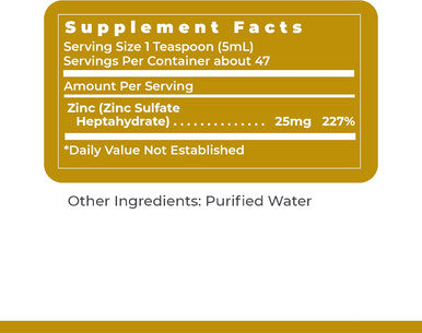 Premier Research Labs Liquid Zinc Ultra Liquid Zinc Supplement For Immune Support and Well Being For Adults and Kids Highly Absorbable Drops Used For Rapid Analysis Of Zinc Status 8 Fl Oz
