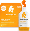 Healthycell Joint Health & Mobility Daily Liquid Supplement - Joint Support Supplement Inflammation Response Cartilage & Flexibility With Curcumin Glucosamine & Chondroitin - 30 Gel Packs
