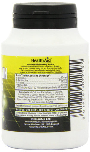 Health Aid Branch Chain Amino Acids 60 Tablets