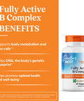Doctor's Best Fully Active B-Complex with Quatrefolic 60 vcaps