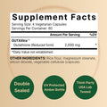 NatureBell Glutathione Supplement 2,000mg Per Serving 240 Veggie Capsules 98% Purity Verified Bioavailable Reduced Glutathione Pills Active Form Master Antioxidant Vegan Friendly & Non-GMO