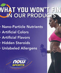 NOW Sports Nutrition, Whey Protein Isolate, 25 g With BCAAs, Unflavored Powder, 1.2-Pound
